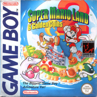 super mario land 2 6 golden coins clean cover art